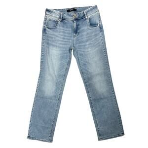 Hudson Women's Size 8/29 Light Wash Straight Leg Jeans - Mid Rise - High Quality